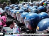 Filipinas: reprimen manifestación contra medidas neoliberales