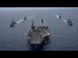 USS Carl Vinson Holds Joint Drill With Japan Naval Forces