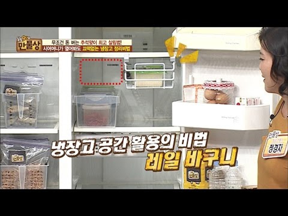냉장고 새로 사지 마세요! 냉장고 정리 대박 비법! [만물상 156회] 20160904