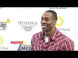 Dwight Howard 2013 LA Lakers Casino Night ARRIVALS After Lakers-Bulls Game