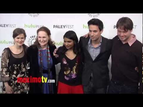 The Mindy Project PaleyFest 2013 Mindy Kaling, Ed Weeks, Zoe Jarman, Ike Barinholtz