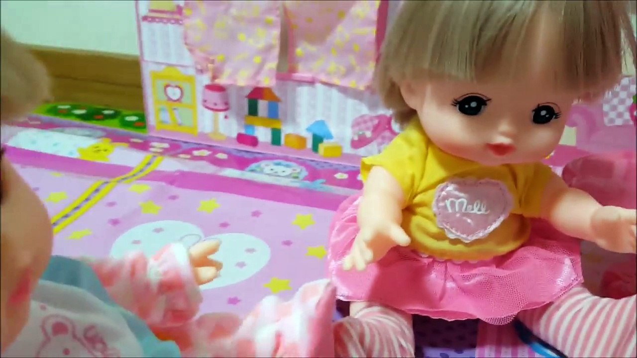 メルちゃん ネネちゃん リカちゃんのパパが宅急便やさん お世話ごっこ おうちで遊んだよ Hom...