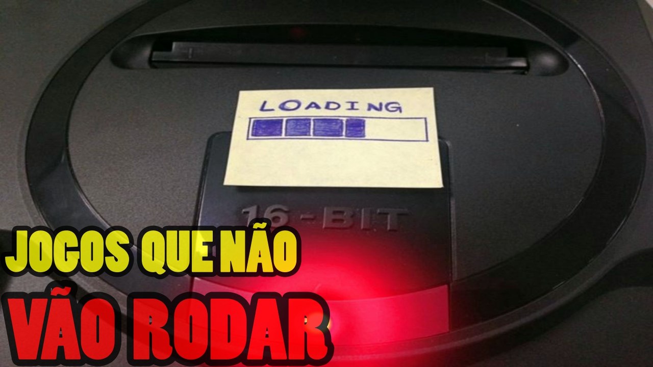 JOGOS QUE NÃO FUNCIONARÃO NO NOVO MEGA DRIVE