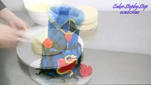 EVIE Disney Descendants Cake How To Make  by Cakes StepbyStep-ZWnuSdCkE