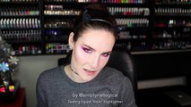 Testing 'Holographic' Liquid Highlighter _ CoverFX Halo drops-mKf-kUe