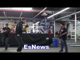explosive ireland boxing star jason quigley on the mitts EsNews Boxing