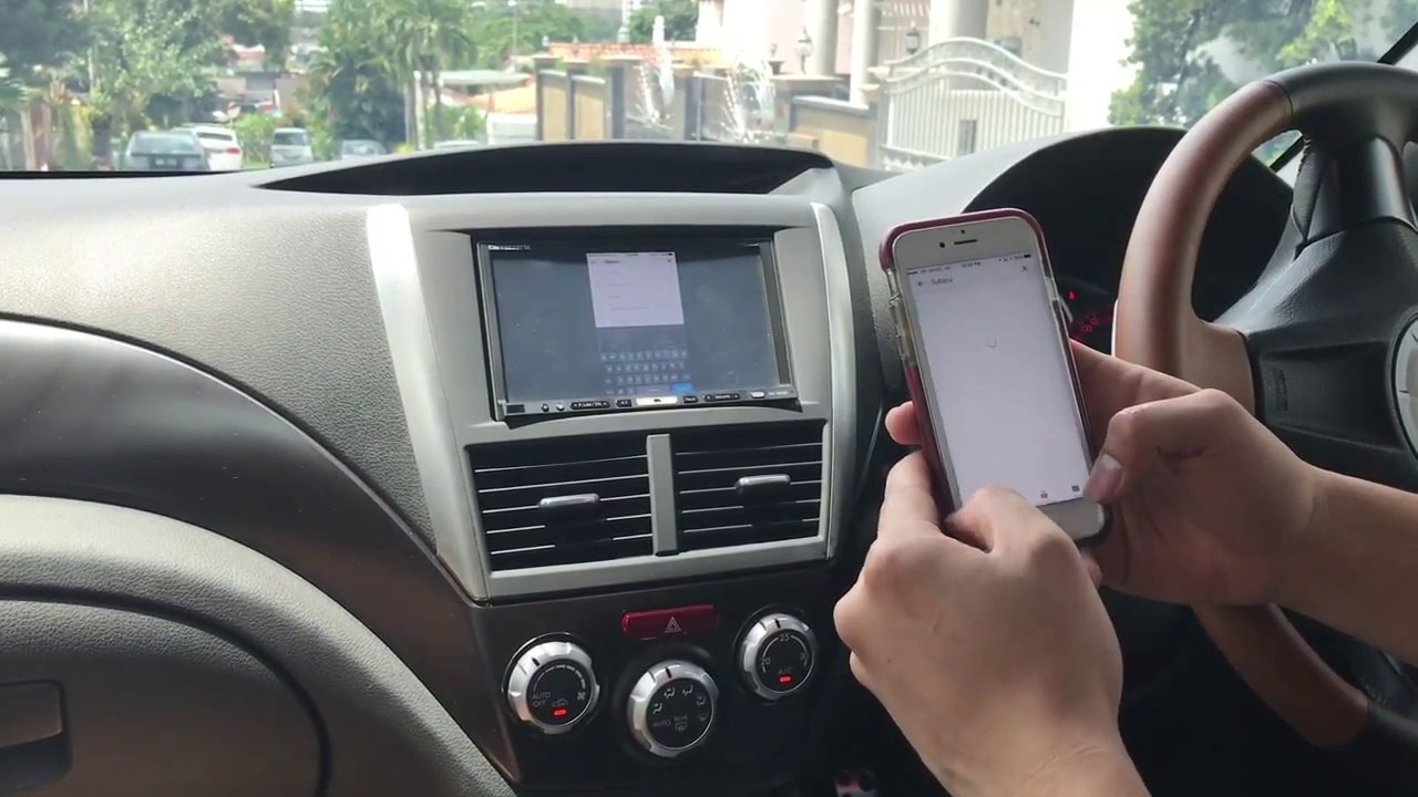 Subaru WRX STi (Ver10) Mirrorlink iOS & AndroidA video Dailymotion
