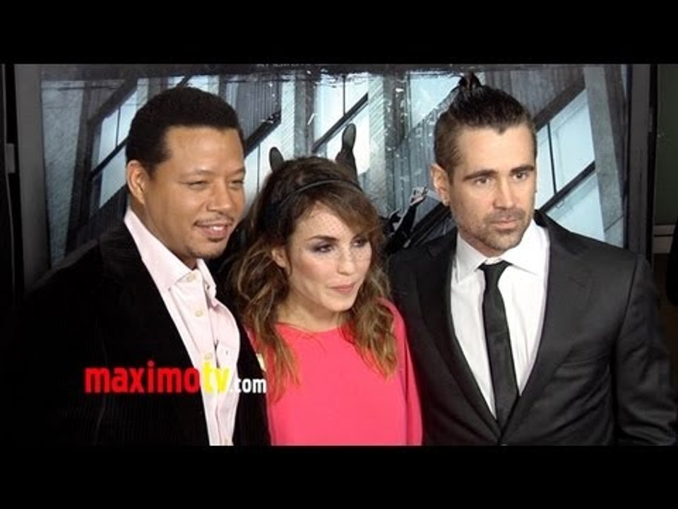 Colin Farrell, Noomi Rapace, Terrence Howard "Dead Man Down" Premiere ARRIVALS