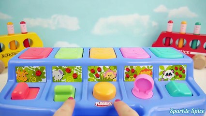 Peppa Pig School Bus Pop Up Surprise Toy Bunny, Paw Patrol, Frozen Mashems Fashems SparkleSpice-ZG