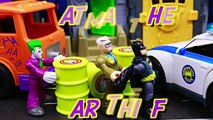 Batman Steals Car to Chase Joker and Arrested with Robin Waiting in Batcave with Spiderman Superhero-ukKZ