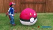 GIANT EGG POKEMON GO Surprise Toys Opening Huge PokeBall Egg Catch Pikachu In Real Life ToysReview-XrD5Vm2