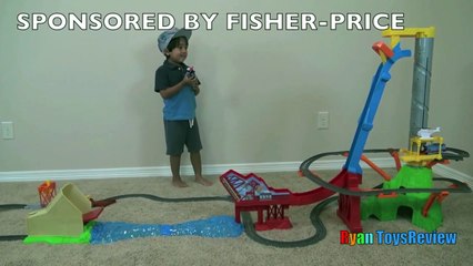 Thomas & Friends TrackMaster Sky-High Bridge Jump Playset Toy Trains for Kids Ryan ToysReview-B