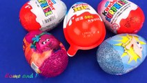 Super Surprise Eggs Kinder Surprise Kinder Joy Disney Phineas and Ferbs Learn Colors Play Doh  Kids-xMWMoY