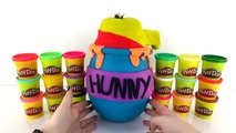 Giant Play Doh Surprise Egg With Winnie The Pooh McDonalds Happy Meal Toys-80HfFQd