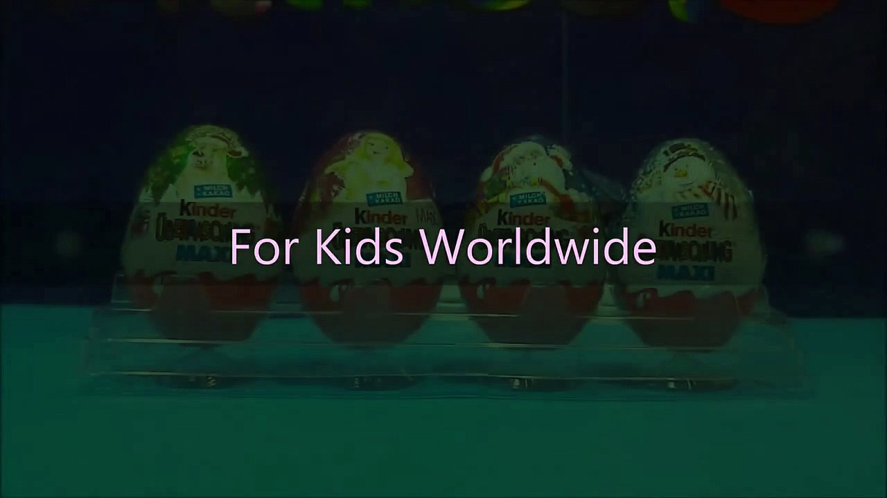 Kinder MAXI Surprise Eggs Unboxing The Peanuts Movie Snoopy Dog Toys Video Kinder Huevos Sorpresa#2-G8JLF