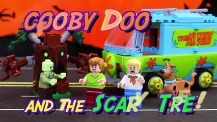 Scooby Doo Lego Mystery Machine Captures Batman Legos with Spiderman and Captain America Flash Masks-jRIKaLB