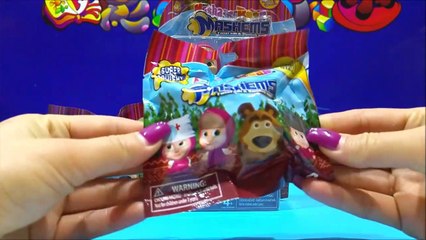 Masha and the Bear Toys Mashems Series 1 Super Squishy Toys Video ★ Маша и Медведь 2015 Игрушки-FFps0jiMh