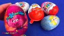 Super Surprise Eggs Kinder Surprise Kinder Joy Disney Phineas and Ferbs Learn Colors Play Doh  Kids-xMWMo