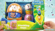 Play Doh BUBBLE GUPPIES SURPRISE EGGS Stacking Nesting Cups Pocoyo Disney Frozen HelloKitty-j18S2oTG