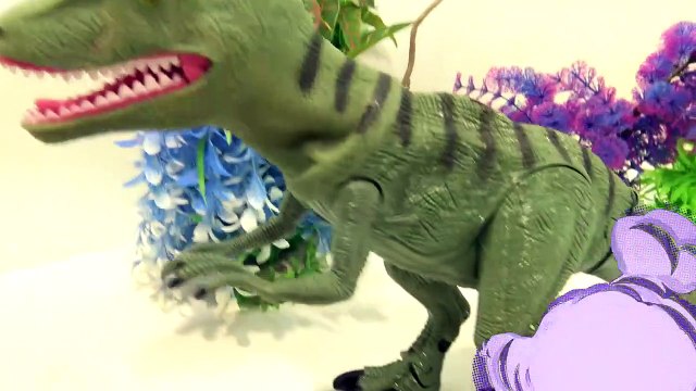 KHỦNG LONG BẠO CHÚA bị xe ô tô cảnh sát dọa vãi phân, DINOSAUR AND POLICE CAR TOY POOP STORY 847-1zs