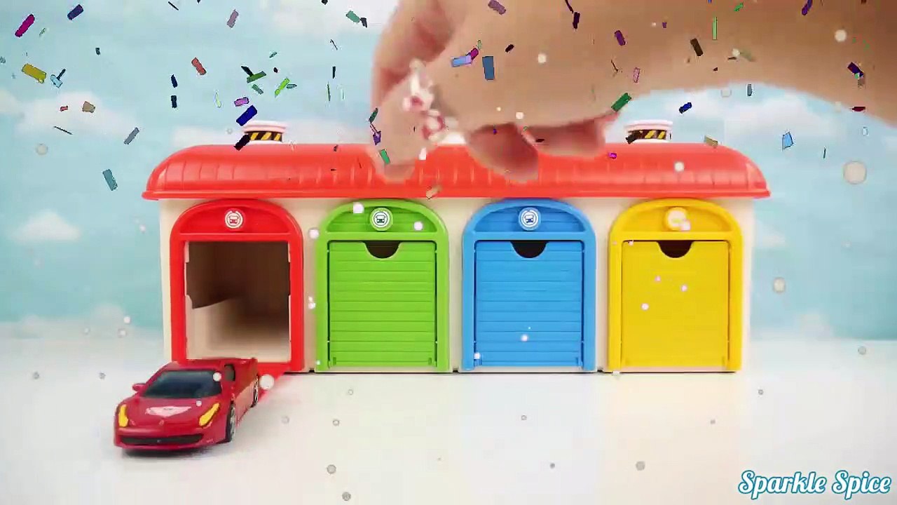 PJ Masks Toy Race Surprise with Tayo The Little Bus Garage and Chocolate Surprise Eggs-6p