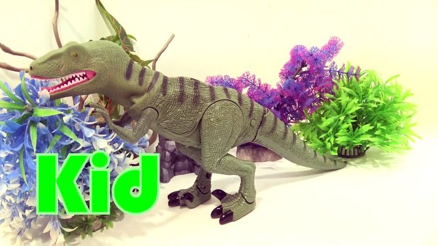 KHỦNG LONG BẠO CHÚA bị xe ô tô cảnh sát dọa vãi phân, DINOSAUR AND POLICE CAR TOY POOP STORY 847-1zsr_DzH