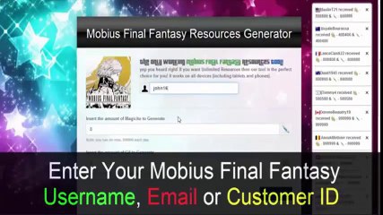 Mobius Final Fantasy Free Magicite and Gil Hack Tool UPDATED Cheat & Hack Android iOS1