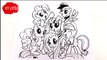 MY LITTLE PONY COLORING BOOK VIDEOS EPISODE 4 MLP COLORING VIDEOS FOR KIDS-sv