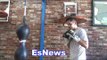 Boxing Champ Back In Gym For First Time In Many Years Did Not Lose A Beat EsNews Boxing