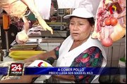 Precio del kilo de pollo llegó hasta los 6 soles en mercados de Lima
