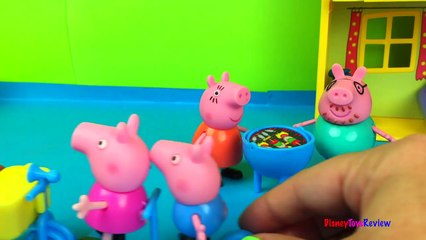 PEPPA PIG’S HOUSE STORY WITH PEPPA PIG GEORGE PIG MAMA PIG PAPA PIG - PEPPA AND GEORGE STAY UP LATE-rm_Xm-