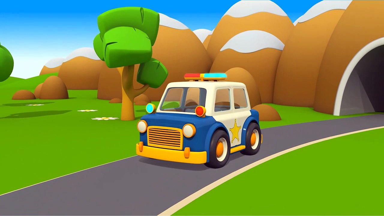 Vehicles for kids.  Car cartoon.  Learn vehicles  with cars & trucks  on #KidsFirstTV.-2DpB