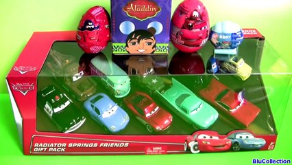 Disney Cars Radiator Springs Friends 11 cars Gift Pack Collection EXCLUSIVE Lizzie with Radio-xCaFRH-p
