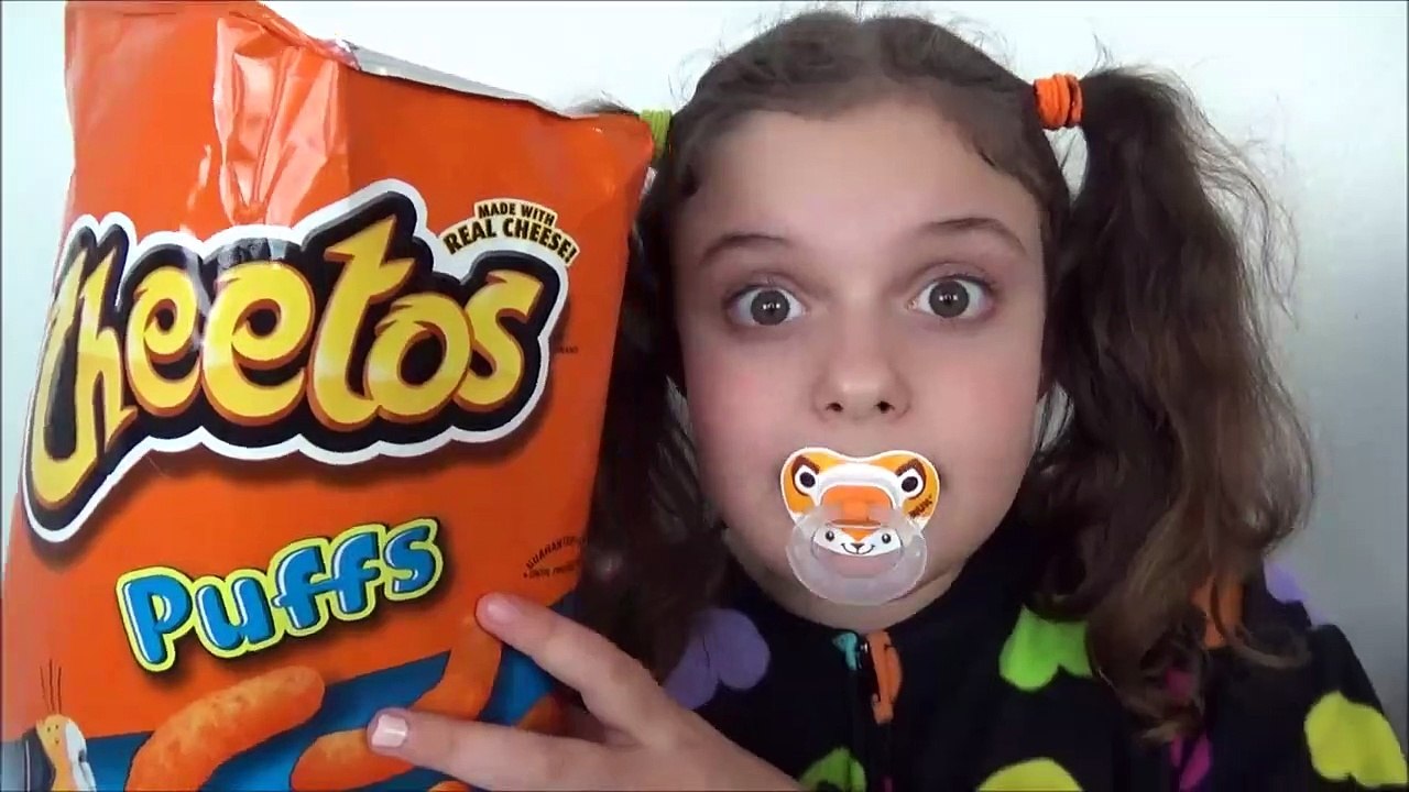 Bad Baby Giant Nachos and Candy Challenge Toy Freaks Victoria Annabelle-Fyj