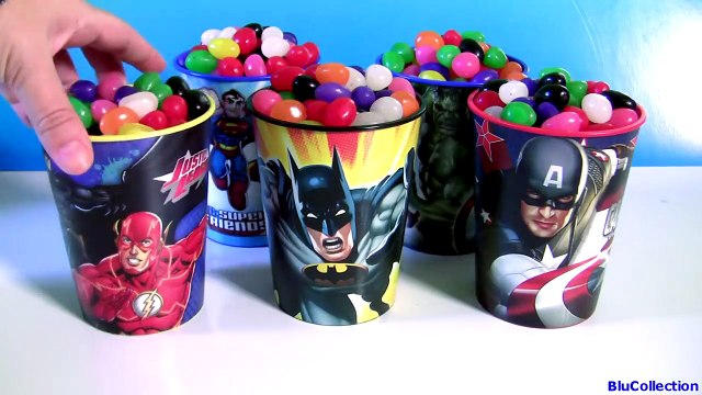 Disney Jelly Beans Surprise Jelly Belly The Flash Batman Captain America Hulk Superman-0teAx9IW