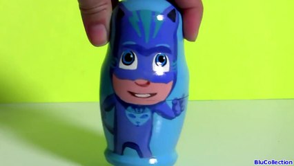 Download Video: PJ Masks Nesting Toys Surprise Catboy Owlette Gekko Disney PJ Masks Stacking Cups-nb70TI