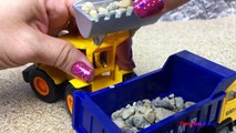 SPEED TRACK MIGHTY MACHINES AND ACCESSORIES PLAYSET WITH CRANE TRUCK & WHEEL LOADER -  UNBOXING-e-xb2eWA