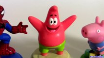 Surprise Play Doh Pig George Cookie Monster SpongeBob Clay Buddies Play-Doh Stampers Homem-Aranha-FmjBFYdjT