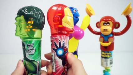 Candy Fan Finding Dory Iron Man Hulk Wacky Monkey Fun and Interesting Toy Candy-55iHidSo