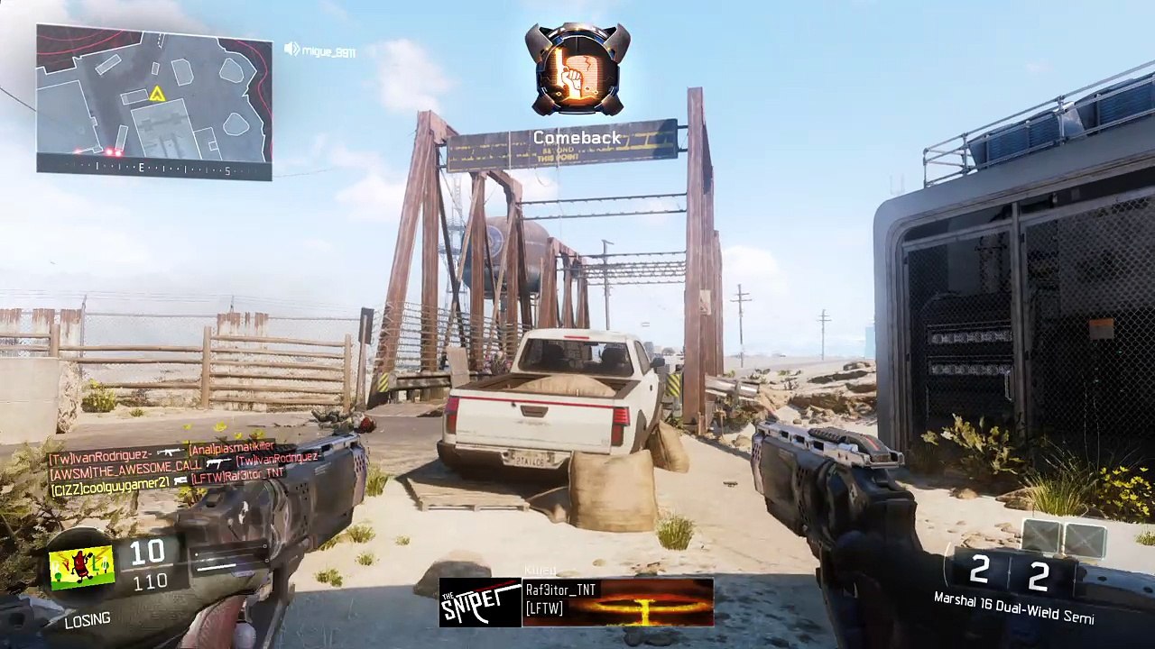 Call of Duty®: Black Ops III Blackjack gun game
