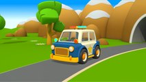 Vehicles for kids.  Car cartoon.  Learn vehicles  with cars & trucks  on #KidsFirstTV.-2D