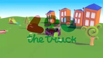 Leo the truck Full episodes #1. Cartoons for children.  Bus cartoon for children #KidsFirstTV.-D