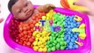 Nursery Rhymes Finger Song Baby Doll Bath Time DIY Colors Orbeez Polapo Ice Cream-shSsJlLh