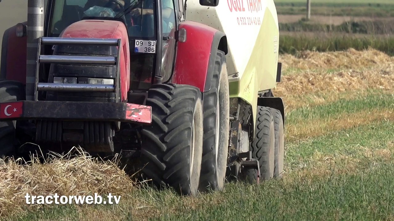 Case IH Puma 175 CVX & Claas Quadrant 3200