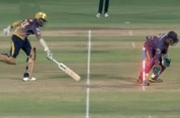 Video herunterladen: IPL 2017: MS Dhoni Sensational Blind Stumping Dismiss Sunil Narine | RPS vs KKR | Dhoni Fastest Stumping