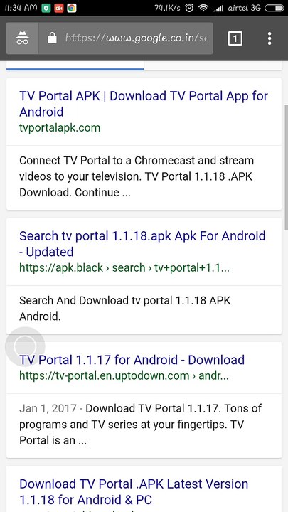 Tv portal APK for Andoidand PC