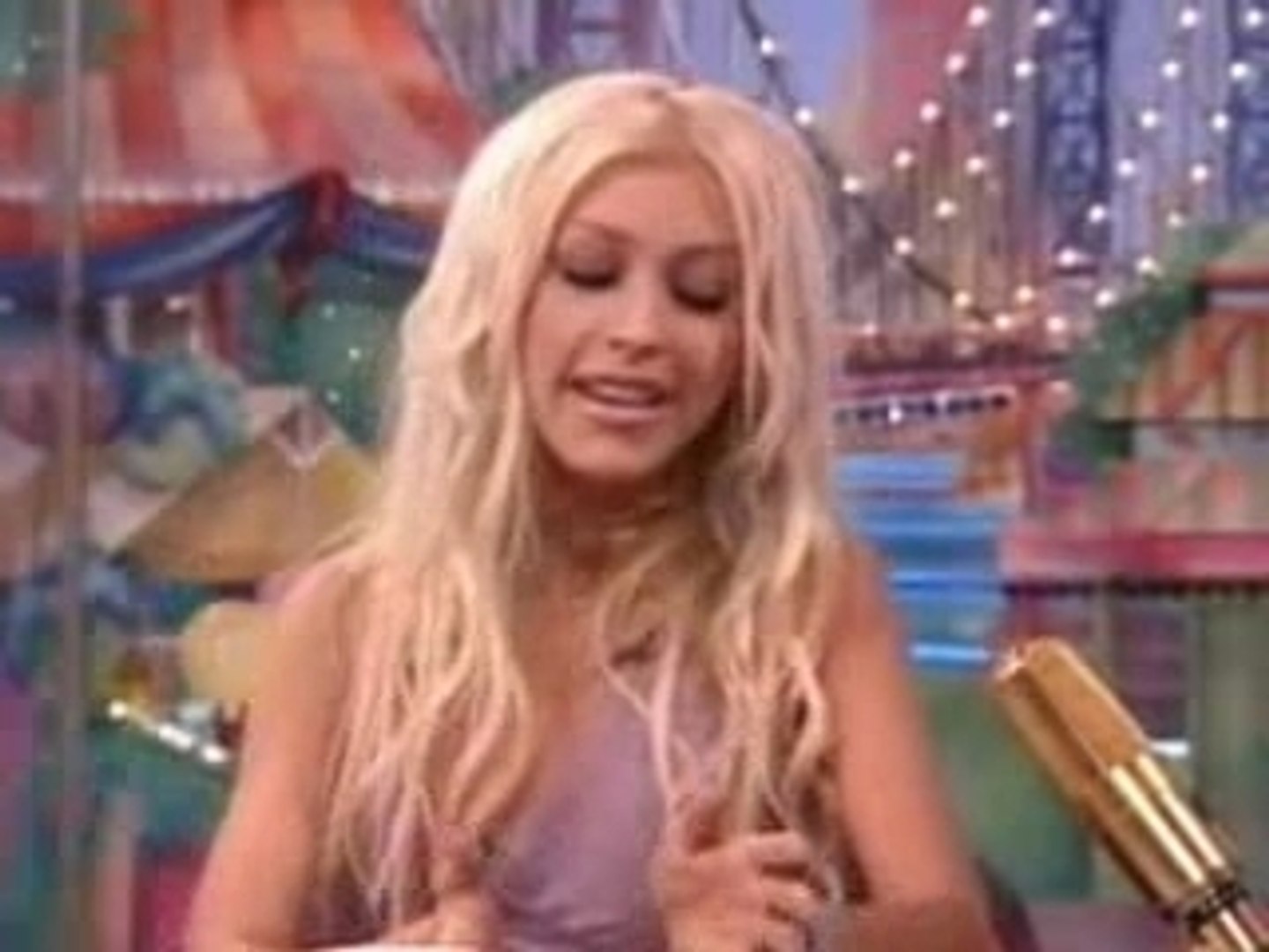 Christina Aguilera rosie show 2000