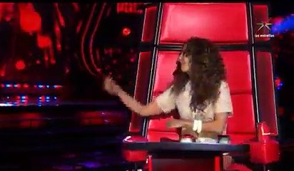Saribeth Castaeda  - A fuego lento   La voz kids Mexico 2017  Audiciones a Ciegas EP. 2