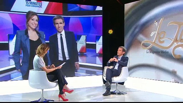 David Pujadas revient sur la séquence où il prend la main de Léa Salamé pour l'empêcher de parler - Regardez