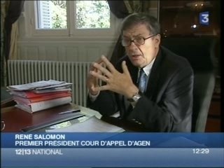 La fronde des magistrats d'agen (FR3)